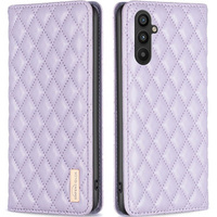 Калъф с капак за Samsung Galaxy A34 5G, Wallet, BINFEN COLOR, лилав