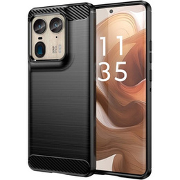 Калъфът за Motorola Edge 50 Ultra, Carbon, черен
