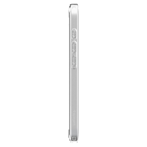 Калъфът MagSafe Spigen за iPhone 16E, Ultra Hybrid, прозрачен / бял + 9H закалено стъкло
