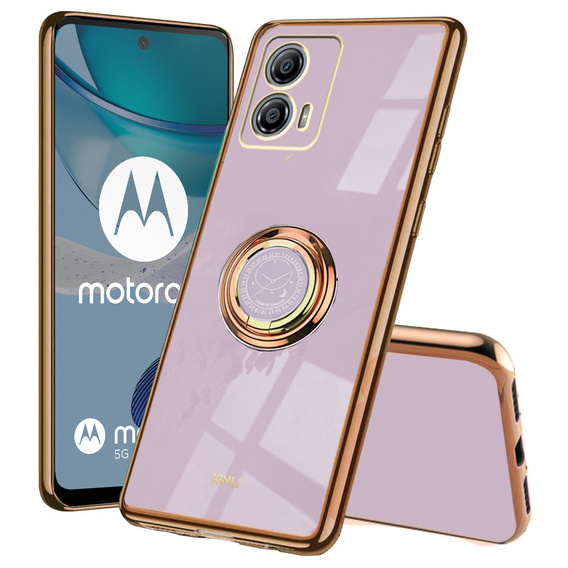 Калъфи за Motorola Moto G53 5G, Electro Ring, лилав