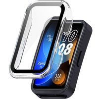 2w1 Etui + Szkło do Huawei Honor Band 6 / 7, Różowe