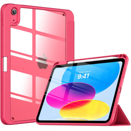 Калъф за iPad 11" 2025 A16 (11 gen.) / iPad 10.9" 2022 (10 gen.), Smartcase Hybrid, с място за стилус, розов