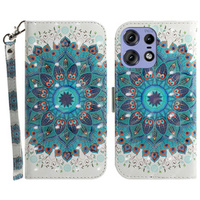 Калъф с капак за Motorola Edge 50 Pro 5G, Wallet, Mandala Flower