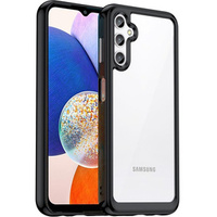 Калъфи за Samsung Galaxy A14 4G/5G, Fusion Hybrid, прозрачен / черен