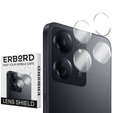 2x ERBORD закалено стъкло за камерата Xiaomi Redmi 13C / Poco C65, прозрачен