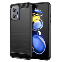 Калъфът за Xiaomi Poco X4 GT 5G, Carbon, черен