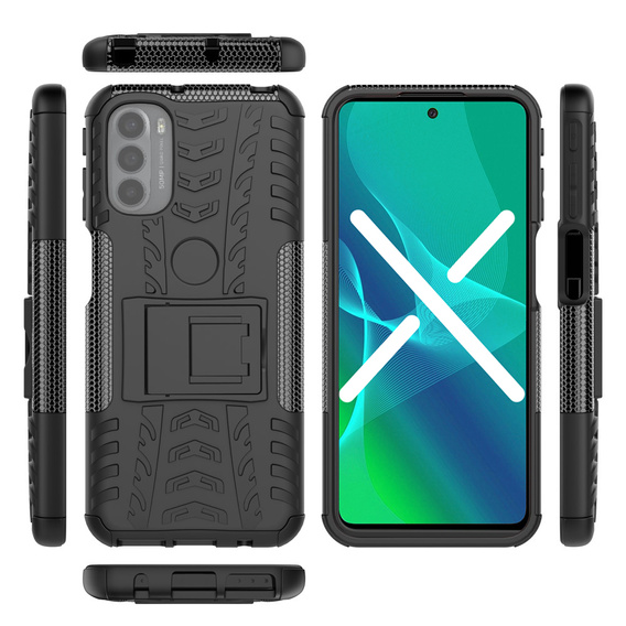 Калъфи за Motorola Moto G31/G41, Tire Armor, черен