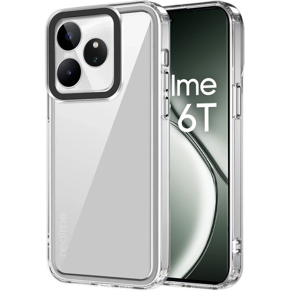 Калъфи за Realme GT 6 / 6T, Fusion Hybrid, прозрачен