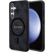 Калъфи GUESS за Samsung Galaxy S24+ Plus, 4G Ring Classic Logo, сив