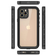 Калъфи IP68 водоустойчив за  iPhone 12 Pro, Redpepper, черен