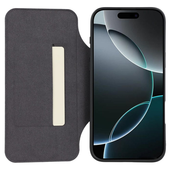 X-LEVEL калъф за iPhone 16 Pro Max, Magnetic Card Holder, син