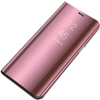 Калъфи за Samsung Galaxy A72 5G, Clear View, розов rose gold