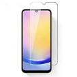 Калъф с капак за Samsung Galaxy A25 5G, Butterfly, златен + 9H стъкло 
