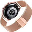 Bransoleta Milanese z teleskopem 20mm, Rose Gold