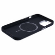 Калъфът за iPhone 14, Carbon Fiber MagSafe, черен