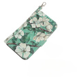 Калъф с капак за Motorola Moto E22 / E22i, Wallet, flowers, бял