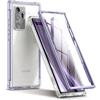 Калъфи за Samsung Galaxy Note 20 Ultra, Suritch Full Body, прозрачен / виолетов