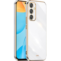 Калъф за Samsung Galaxy A55 5G, Glamour CamShield, бял