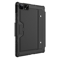 Калъф с клавиатура за iPad Pro 12.9" 2022/2021/2020 (6/5/4-то поколение), NILLKIN Bumper Pen Slot, черен