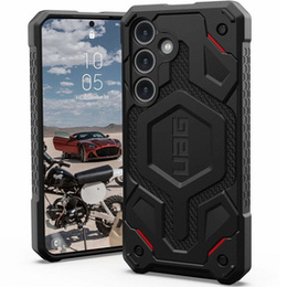 Калъфи Urban Armor Gear за Galaxy S24, Monarch Pro MagSafe, черен