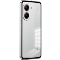 Калъф за Xiaomi Poco X7 Pro 5G, Frame Case, сребърен