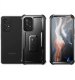 Брониран калъф за Samsung Galaxy A53 5G, Dexnor Full Body, черен