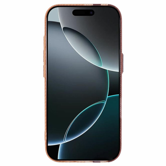 Калъфът за iPhone 16 Pro, Carbon Fiber MagSafe, жълт