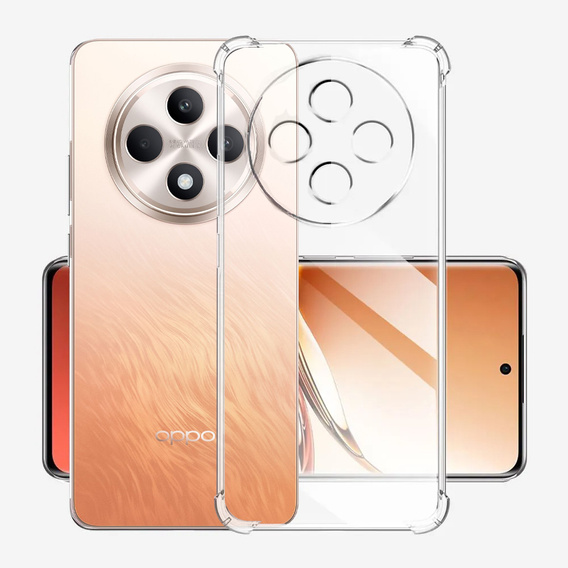 Калъфи за Oppo Reno 12FS / 12F, Dropproof, прозрачен