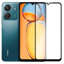 2x Закалено стъкло за Xiaomi Redmi 13C / Poco C65, ERBORD 3D на цял екран