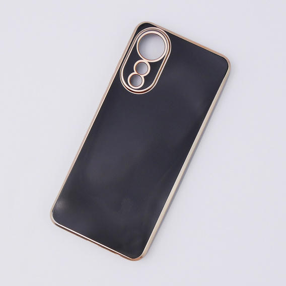 Калъф за Oppo A78 4G, Glamour CamShield, черен