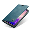 CASEME калъф за Samsung Galaxy S10, Leather Wallet Case, син