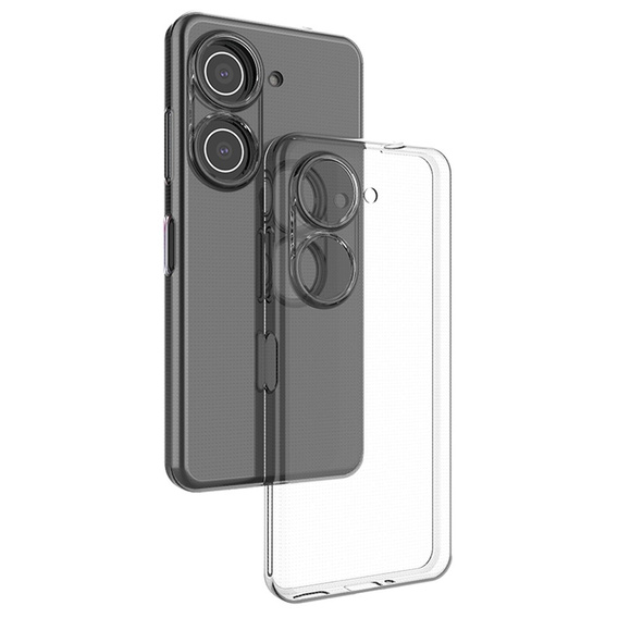 тънък калъф за Asus Zenfone 9 5G / 10 5G, Slim, прозрачен