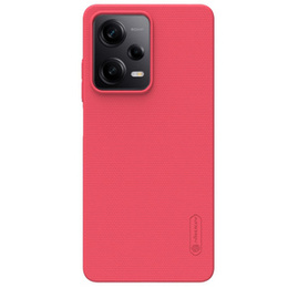 Калъфът NILLKIN за Xiaomi Poco X5 Pro 5G, Super Frosted Shield Case, червен
