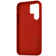 Калъф за Samsung Galaxy S22 Ultra 5G, Silicone Lite, червен