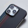 Калъфът iPhone 16 Pro, Aramid Fiber MagSafe, черен