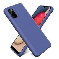 Калъф за Samsung Galaxy A02s, Silicone Lite, тъмносин