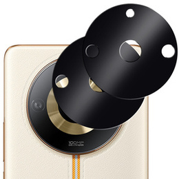 2x ERBORD закалено стъкло за камерата Realme 11 Pro 5G / Pro + 5G, черен