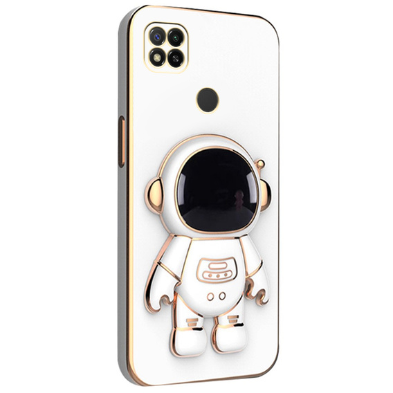 Калъфи за Xiaomi Redmi 9C, Astronaut, бял