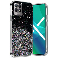 Калъфи за Realme 8i, Glittery, черен