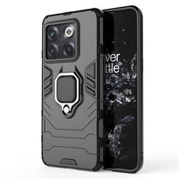 Калъфи за OnePlus 10T 5G, Kickstand Ring, черен