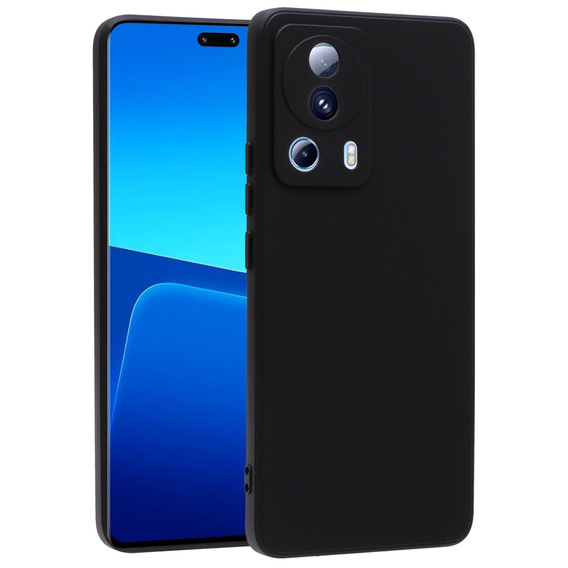 Калъф за Xiaomi 13 Lite, Silicone Lite, черен