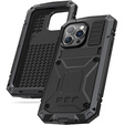 Калъф за iPhone 14 Pro Max, R-JUST, брониран, черен