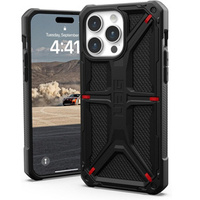 Калъф Urban Armor Gear за iPhone 15 Pro Max, Monarch, Kevlar черен