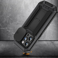 Калъф за iPhone 15 Pro Max, R-JUST CamShield Slide, брониран, черен