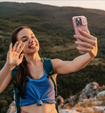 Брониран калъф за iPhone 16 Pro Max, Dexnor CamProtect MagSafe, розов