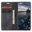 CASEME калъф за Samsung Galaxy A33 5G, Leather Wallet Case, черен