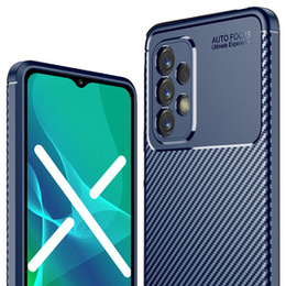 Калъфи за Samsung Galaxy A33 5G, Carbon Gel, тъмносин