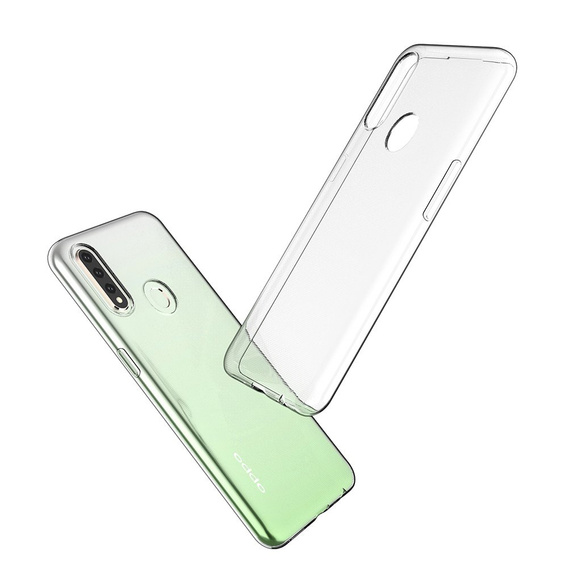 тънък калъф за Oppo A31 2020, Slim, прозрачен