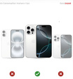 Брониран калъф за iPhone 16 Pro Max, Dexnor CamProtect MagSafe, тъмносин 