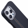 Калъфът за iPhone 15 Pro Max, Carbon Fiber MagSafe, черен